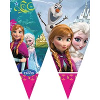Frozen 2m Plastic Triangle Flag Banner