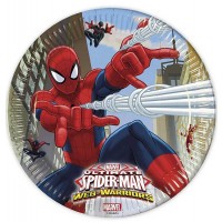 23cm Paper Plate - Ultimate Spider Man Web Warriors