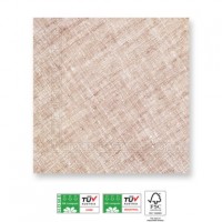 Compostable Rose Gold 3-ply Paper Napkins 33X33cm 20ct