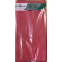Unicolor FSC Paper Tablecover Red 1ct 