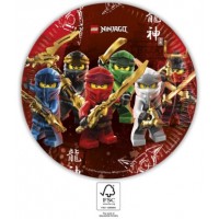 Lego Ninjago Paper Plates 23cm 8ct