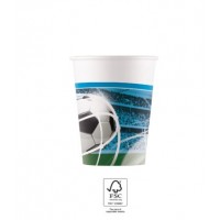 Soccer Fans Paper Cups 200ml 8ct