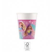 Barbie Fantasy Paper Cups 200ml 8ct