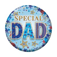 Special Dad Small Badges 6ct (5.5cm)