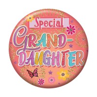 Special Granddaughter Small Badges 6ct (5.5cm)