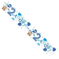 Male 2nd Birthday Banner (Pack of 6)