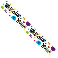Welcome Home Banner (Pack of 6)