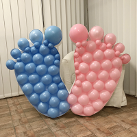 Baby Feet Mosaic Balloon Frame 100cm - Nikoloon