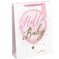 Hello Baby Girl XL Bags 6ct