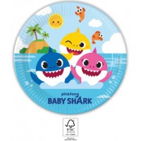 Baby Shark 23cm Plates 8ct