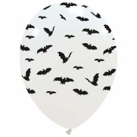 Bats Halloween Superior 12" Latex Balloons 25Ct