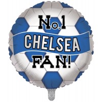 Chelsea No. 1 Soccer Fan 18" Foil Balloon