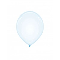 Blue Soap Bubble 5" Latex Balloon 100Ct