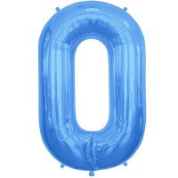 Letter O-Blue - 16" Foil Balloon