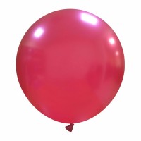 Burgundy Metallic Superior 19" Latex Balloons 25ct