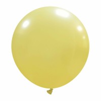 Cream Metallic Superior 19" Latex Balloons 25ct