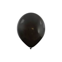 Cattex Fashion 6" Obsidian Black Latex Balloons 100ct