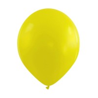 Cattex Fashion 12" Canary Yellow Latex Balloons 100ct