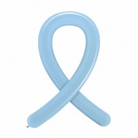 Superior Modelling 350 Baby Blue Latex Balloon 50Ct