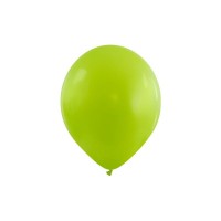 Cattex Fashion 6" Lime Green Latex Balloons 100ct