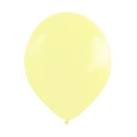 Cattex Fashion Matte 12" Yellow Latex Balloons 100ct
