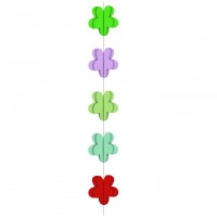 Decorated Ribbon 3D - Flowers