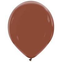 Chocolate Superior Pro 14" Latex Balloons 50Ct