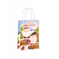 Christmas Paper Party Bag with Handles