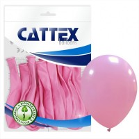 Cattex Pink 12" Latex Balloons 20Ct