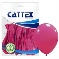 Cattex Fuxia 12" Latex Balloons 20Ct
