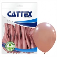 Cattex Rose Gold 12" Latex Balloons 20Ct
