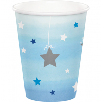 One Little Star Boy 1st Birthday Paper Cups 8ct