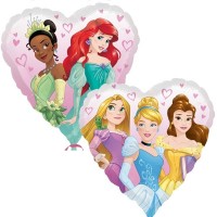 Disney Princess Heart 18" Foil Balloon - Double Sided
