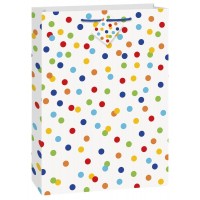Rainbow Polka Dot XL Giftbag