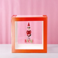 Boy Elf Im Back Transparent Balloon Box 30x30x30cm Limited Edition