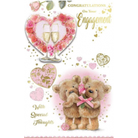 Engagement - Congratulations - Pack Of 12