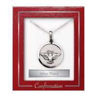 Confirmation Silver Plated Holy Spirit Necklet