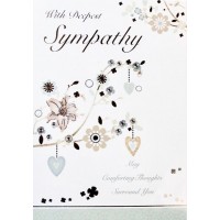 With Thoughts Of Sympathy - May You Find Hope And Comfort In Others At This Difficult Time - Pack Of 12
