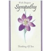 With Deepest Sympathy - Thinking Of You - Pack Of 12