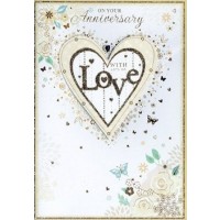 Anniversary Wishes - For A Special Couple - Pack Of 12
