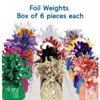 Foil Weights Box of 6