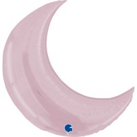 Moon Pastel Pink 36" Foil Balloon