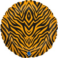 Tiger Striped 18" Foil Balloon