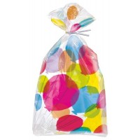 Balloons & Rainbow Birthday Gift Bags 20pk