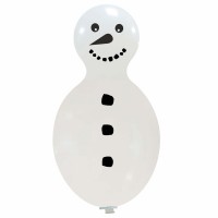 Gigantic Snowman 59" Latex Balloon 1Ct
