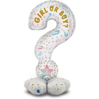47" Standup - Question Mark Gender Reveal (Airfill)