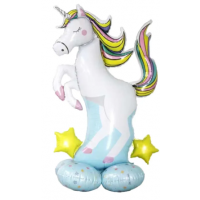 Unicorn Stand up Foil Balloon (unpackaged)