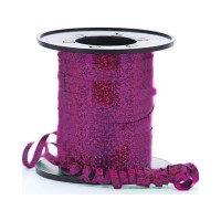 Fuchsia Poly Curling Ribbon Holographic 5mm x 250yds 