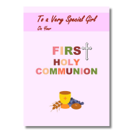 Girl's First Communion - Pack Of 6