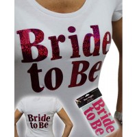 Iron On Bride to Be Transfer